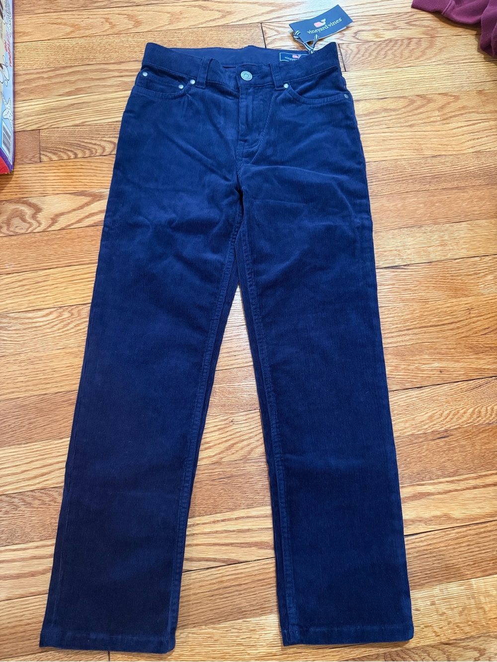 Vineyard Vines Blue Corduroy Pants Size 8 Brand New With Tags
